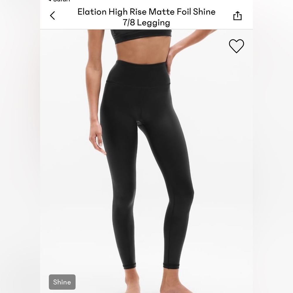 Athleta Black Leggings